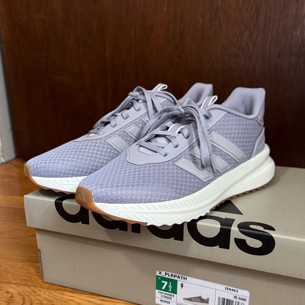 Adidas Gray Running Shoes